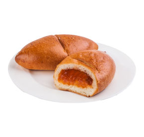 Пирожок печеный с абрикосовой начинкой 0,08 кг