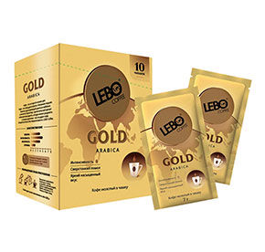 Кофе LEBO GOLD молотый в чашку сашет 7гр