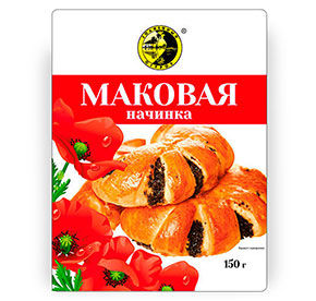 Маковая начинка Солнечный остров м/уп 150гр