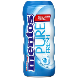 Жевательная резинка Mentos Pure Fresh  Свежая мята 30г