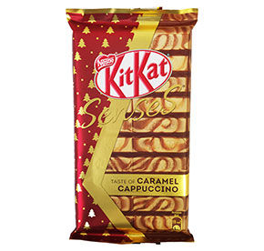 KitKat со вкусом капучино и карамели 112гр