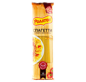 Макароны Роллтон традиционные спагетти м/уп 400гр