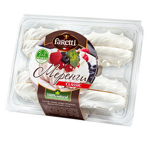 Безе Faretti Воздушное Меренги Classic 100гр