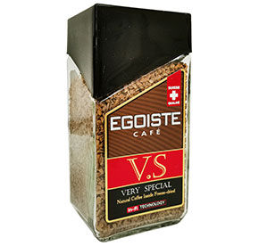 Кофе Egoiste V.S. сублимированный с молотым 100гр