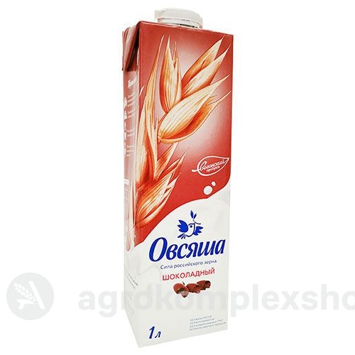 Напиток овсяный Овсяша шоколадный с кальцием и В2 3,2% 1л
