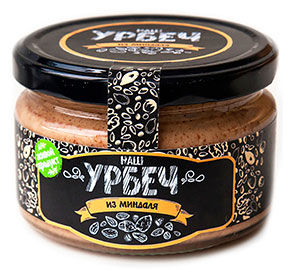 Урбеч из миндаля Наш урбеч 200гр