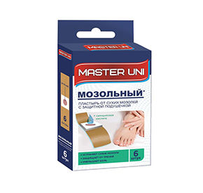 Лейкопластырь набор мозольный 6шт