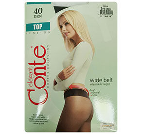 Колготки женские Conte Top 40 nero 2 размер