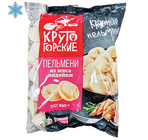 Пельмени Крутогорские из мяса индейки 900гр