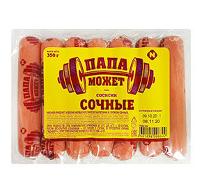 Сосиски Останкино Сочные 350гр