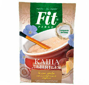 Каша льняная Белые грибы со сливочным сыром саше 25гр