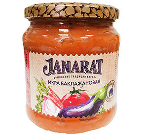 Икра баклажановая Janarat 470гр