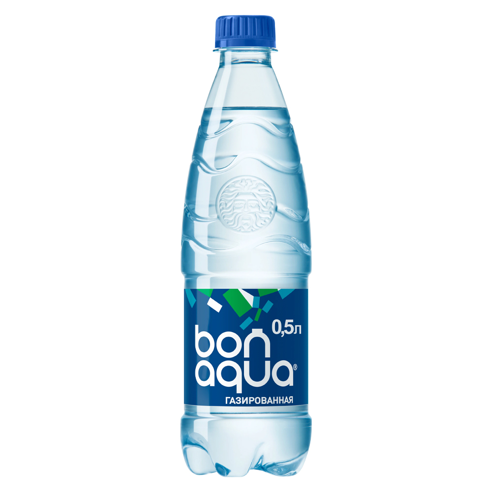 Вода газированная Bon aqua 500мл 50₽