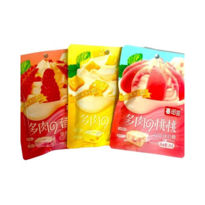 1137 Жевательные конфеты"Flavor"со сливками ассорти вкусов,коробка(1 коробка-12 блоков,1 блок-20шт)