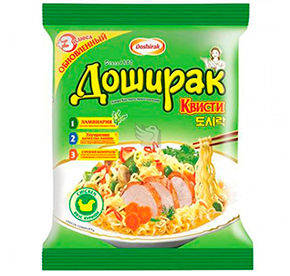 Лапша быстрого приготавления Доширак Квисти со вкусом курицы 70гр 29₽