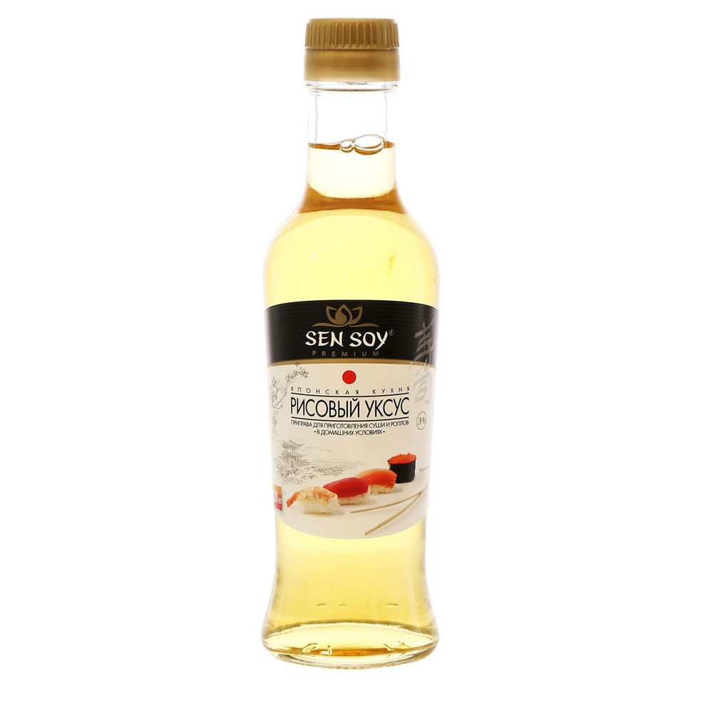 Уксус рисовый For sushi сб 220мл6шт Sen Soy 155₽