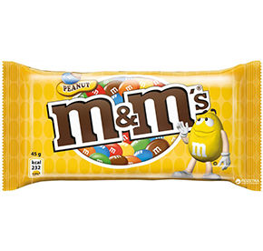 Драже M&M's арахис 45гр