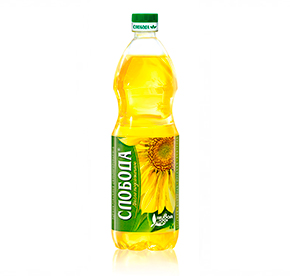 Масло Слобода рафинированное 1л