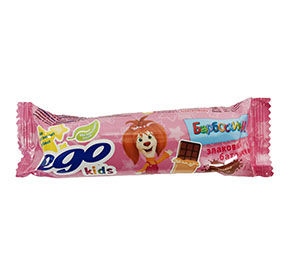 Батончик злак. Молочный шоколад м/у  25г EGO KIDS