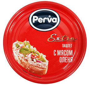 Паштет Охотничий с мясом оленя Perva Extra 90гр