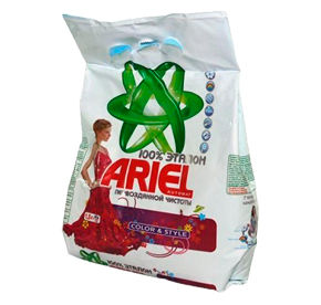 Средство моющее синтетическое порошковое Ariel Color & Style автомат для всех типов стиральных машин м/уп 1,5кг
