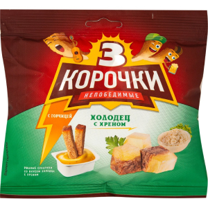 Сух.3короч.ржан.60г+25мл/30 Холодец хрен+соус горч