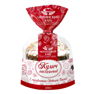 Кулич Пасхальный 430 г в упаковке ДСХ
