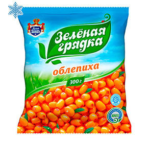 Ягоды Облепиха замороженные Зеленая Грядка 300гр