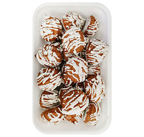 Печенье Заварные Пышечки в белой глазури Яшкино 460₽