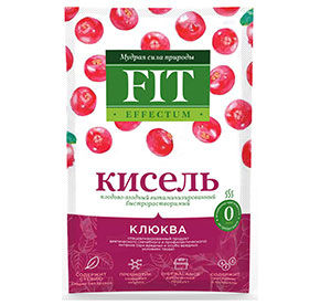 Кисель Fit Effectum Клюква 30гр