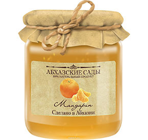 Джем Абхазские сады Мандарин 300гр
