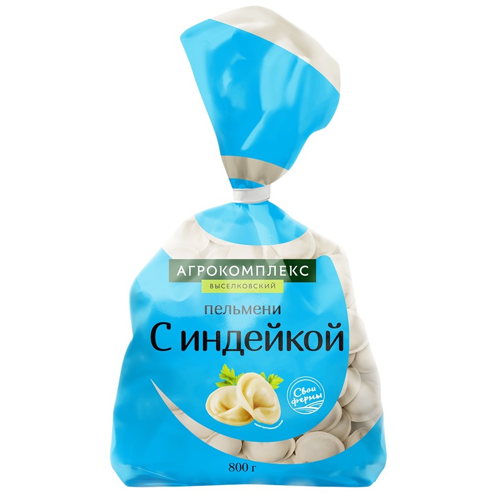 Пельмени с индейкой Дружба Народов 800гр 360₽