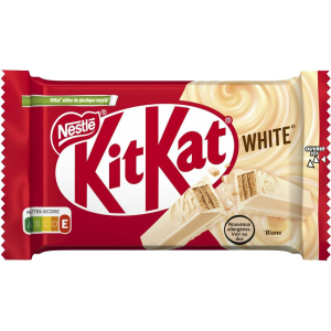 КИТ КАТ 41,5гр 4 Пальца White шок.бат.в белом шок-де (ЕС) 1уп*24шт Нестле (пал245)