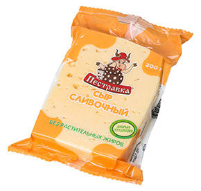 Сыр Сливочный Пестравка 50% м/у 200г [м]