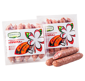 Колбаски для жарки Прима охл. МГА 0,35кг