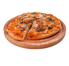 Пицца "С ветчиной и сыром" 0,230 кг ИнвестРегион