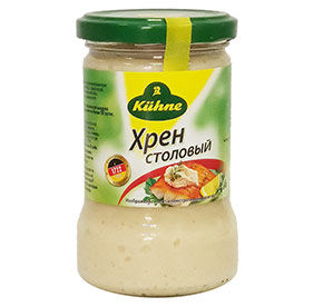 Хрен KUHNE столовый с/б 250г 