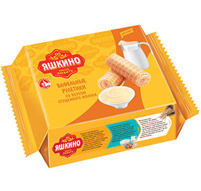 Рулваф Яшкино 160гсо вкуссгущмолока 24 шт 115₽