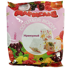 Мармелад  Сочный BOOM Мраморный м/у 200г