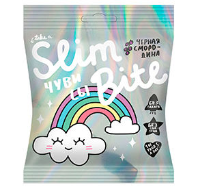 Мармелад Фруктово-ягодный Bite Slim Unicorn Черная Смородина 20гр