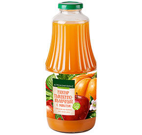 Нектар тыквенно-яблочный с мякотью 1л Агрокомплекс 150₽