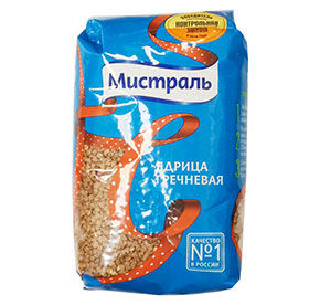 Крупа 0.9 кг Мистраль гречневая ядрица м/уп  (для Мантеры)