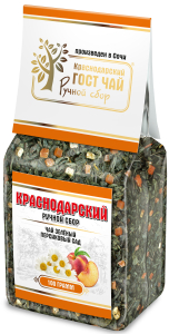 Чай зеленый Персиковый сад 100гр Краснодарский Ручной Сбор м/уп