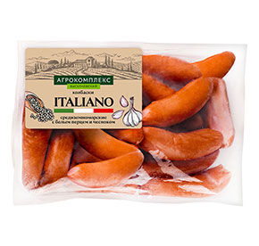 Колбаски средиземноморские белым перцем и чесноком Italiano Агрокомплекс