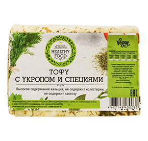 Сыр Тофу с укропом и специями Premium Healthy Food