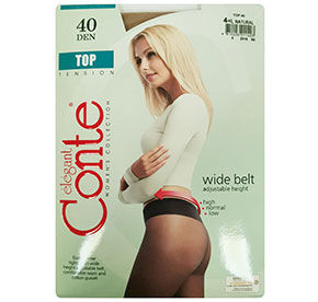 Колготки женские Conte Top 40 natural 4 размер