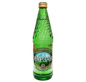 Минеральная вода "Нарзан" 0,5 л стекло нат.газ
