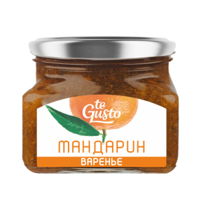 Варенье из мандарина te Gusto 430гр