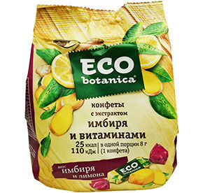 Eco botanica с экстрактом имбиря и витаминами 200гр