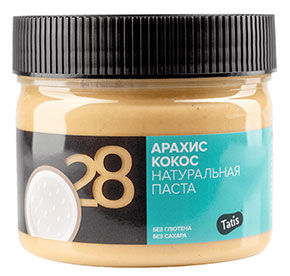 Паста арахисовая с кокосом Татис 300гр